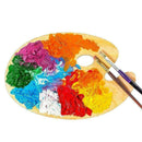 Artist Palette Oil Painting Wood Professional Hand Artist Supplies I4Q3 G0N O5I2