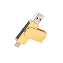 USB3.0 Flash Drive Thumb Memory Stick Rotatable Pendrive Type-C 16GB for PC