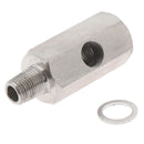 1/8'' BSPT Oil Pressure Sensor Tee to NPT Adapter Turbo Supply Feed Line Me FT