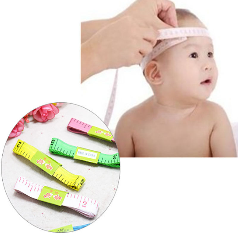 3Pcs Body Measuring Ruler Sewing Cloth Tailor Tape Measure Soft Flat Long 150cm