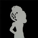 Elegant Slender Girl lady Metal Cutting Dies DIY Scrapbooking Photo Album3C