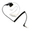 2x Micro Clear Acoustic Hollow Air Tube 3.5mm Anti-Radiation Earphone Earbud