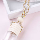 1PC car empty clear perfume glass bottle pendant auto interior home ornament M&E