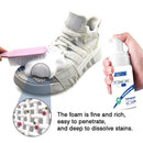 30ML Multifunction Foam Cleaner Clothing Footwear Bags Foam Cleaner Waterless