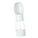 Portable Pets Dog Puppy Water Bottle Drinking Feeder Outdoor Walking Travel Gray