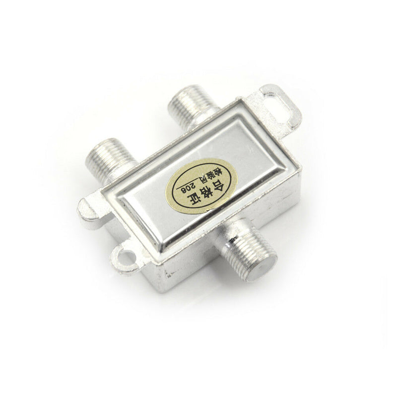 Metal 2-Way TV Satellite Cable Splitter for Sky Virgin Media 5-2400MHZ N3c