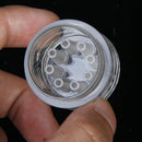 Planaria Trap Glass Worm Catch Pen Tube Trapper - Clear, Three Holes & Eight