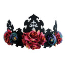 Gothic Queens Rose Flower Crown Hairband Headband Halloween Party Costume  OZ