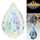 Colorful Chandelier Glass Rhinestone Prisms Parts Hanging Drops Pendant RWC