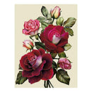 Red Flower 5D Diamond Painting Embroidery DIY Craft Cross Stitch Home Decor