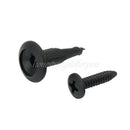 10 Pcs Black Plastic Bumper Fastener Door Panel Trim Retainer Clips for Ford
