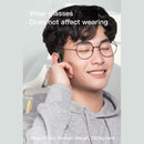 Bone Conduction Headphones Waterproof Stereo Earphones with Mic Headsets New
