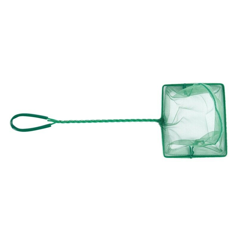 Nylon Aquarium Fish Shrimp Net Meshy, 6-inch, Green