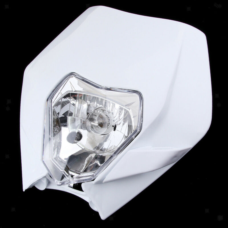 1 Psc Motorcycle Headlights White Color Bright Head Light 12V