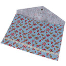 Floral A4 File Folder Document Bag Pouch Brief Case Office Book Holder Organi 3C