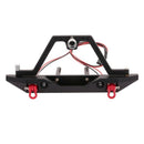 Rear Bumper Bull Bar with Light Tire Holder for 1/10 RC Crawler Car Axial S