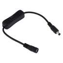 LED Strips In-Line Power Switch ON/OFF 2.1mm/5.5mm Cable Jack for Arduino ZB JR