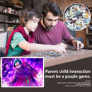 Kids Cartoon Monster Educational Toys Sets 1000 Pieces DIY Paper Puzzles