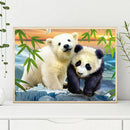 5D DIY Full Drill Diamond Painting Panda Embroidery Mosaic Kit Home Decor