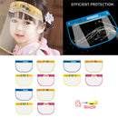 12Pcs Kids Clear Safety Full Face Shield Cover All-Round Visor Cap Protector