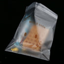 100Pcs Cute Smile Self-Adhesive Cookie Candy Biscuit Wrapping Party Seal Bag
