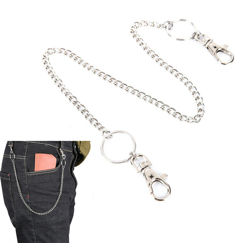 49cm Wallet Belt Key Chain Punk Trousers Keychain Hipster Jean Jewelry HipHo Kw