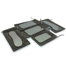 5* Dental Intraoral Orthodontic Photographic Glass Mirror 2-sided Rhodium; E8N0