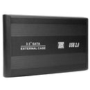 3.5 inch USB 2.0 to SATA Port SSD Hard Drive Enclosure 480Mbps HDD Case A