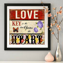 5D DIY Full Drill Diamond Painting Positive Word Cross Stitch Mosaic (A03)
