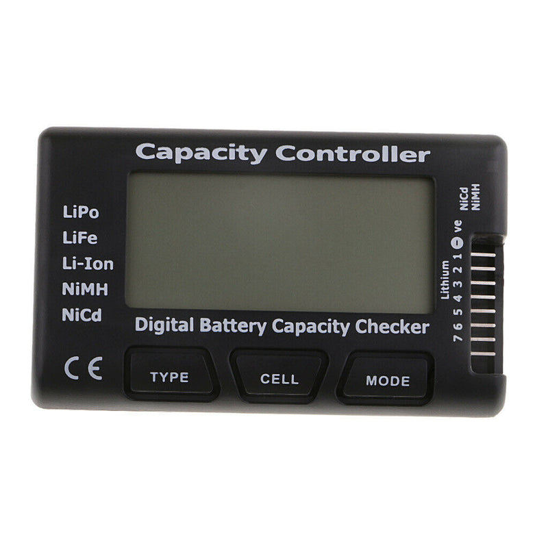 5-in-1 Battery Meter Digital Checker Balancer for Lipo/LiFe/Li-ion/NiCd/NiMH