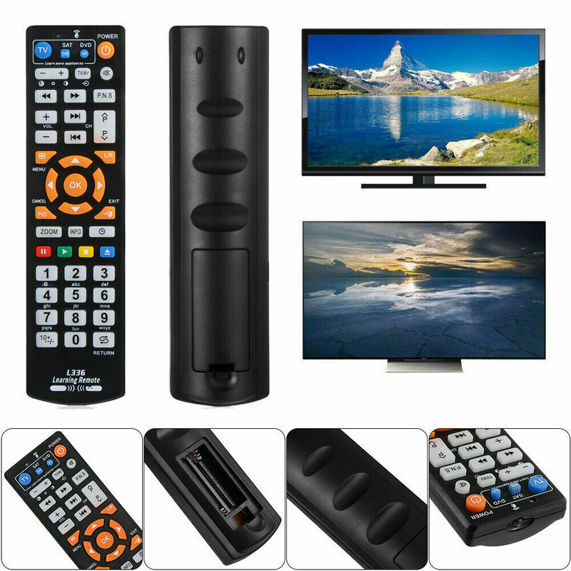 1Pcs Universal Remote Control With Learn Function For TV CBL SAT For L336 New
