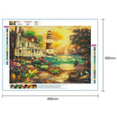 Full Drill Diamond Painting 5D DIY Cross Stitch Embroidery Kit Decor (A800)