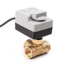 Ac220V Dn15 3-Way Electric Motorized Ball Valve Three-Wire Two Control For