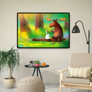 1000pcs DIY Deer Goose Drinks Puzzle Educational Learning Assembling Toys