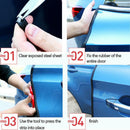 5M Car Auto Door Edge Protector U-shaped Black Rubber Seal Trim Molding Strip