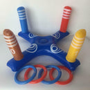 Outdoor Games For Family - Ring Toss Yard Games For Kids & Adults Blue