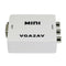 1080P Mini Digital VGA to RCA AV TV CVBS Converter with audio for PC laptop â„–[