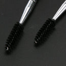 6pcs Double Ended Eyebrow Brush Eyelash Brush Wooden Handle Eye Makeup Tool