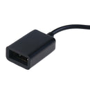 3.5mm Male AUX Audio Plug Jack To USB 2.0 Female Converter Cable Cord Car MP Hn
