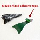 10PC New Shark Fin Diffuser Vortex Generator Car Wing Roof Spoiler Bumper SON
