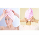 Tide Microfiber Hair Drying Turban Wrap Towel/Hat/Cap Quick Dry Dryer Bath  JR