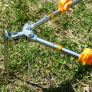 Telescopic Detachable Fishing Rod Holder Support Two Pole Bracket Carp Fish