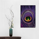 5D DIY Full Drill Diamond Painting Cross Stitch Embroidery (Purple Feather)