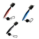 3PCS Golf Club Cleaning Brush Groove Cleaner Tool Iron Club Brush Hook to OAA