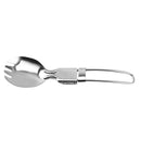 Portable Camping Picnic BBQ Folding Cutlery Party Outdoor Travel Spork Fork