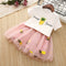 Cute Baby Girls Clothes Sets Summer Short Sleeve Pineapple Print T Shirts A O5Q5