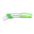 Car Dual Head Air Vent Dust Collector Console Window Blinds Cleaner Brush