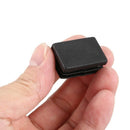 20 pcs Plastic Rectangular End Cap 30mm x 20mm Threaded Pipe Tube Insert Ru D1N3