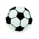Football Reversible Change color Sequins Sew On Patches DIY Applique Crafts FT