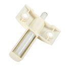 10 x White Damper Buffer Soft Close With Screws Cabinet Cupboard Door Kitch